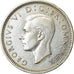 Coin, Great Britain, George VI, 6 Pence, 1945, AU(50-53), Silver, KM:852