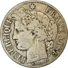 Monnaie, France, Cérès, 2 Francs, 1871, Paris, TB, Argent, Gadoury:530