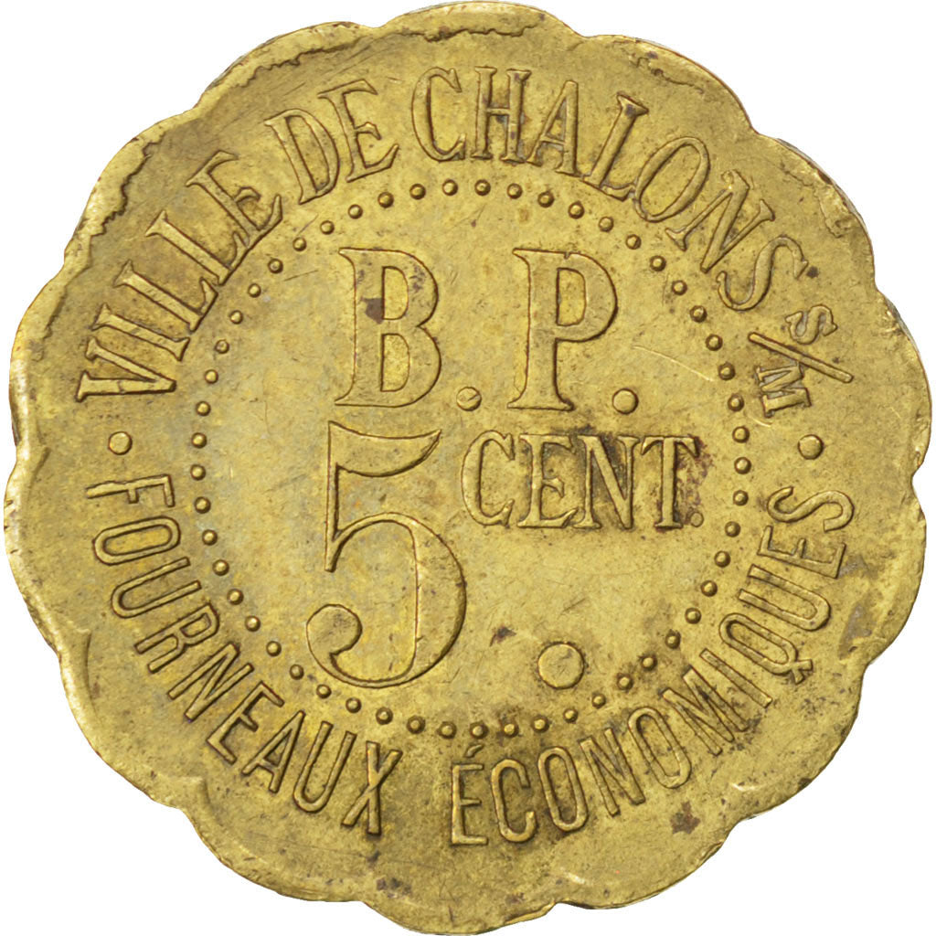 Coin, France, 5 Centimes, EF(40-45), Brass, Elie:10.1