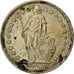 Coin, Switzerland, 1/2 Franc, 1961, Bern, AU(50-53), Silver, KM:23