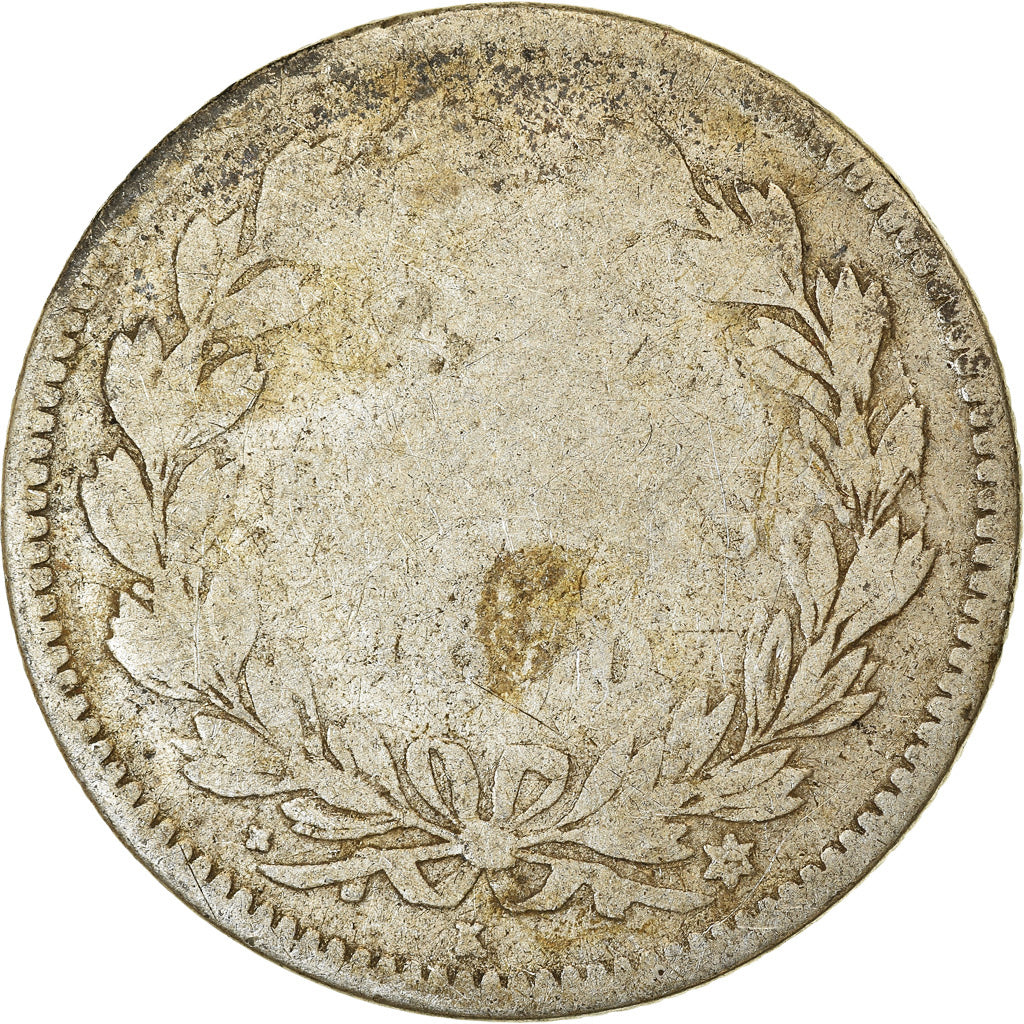 Munten, Frankrijk, Cérès, 2 Francs, 1871, Bordeaux, ZG+, Zilver, KM:816.2