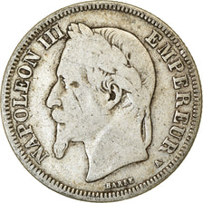 Munten, Frankrijk, Napoleon III, Napoléon III, 2 Francs, 1868, Paris, FR