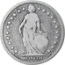 Coin, Switzerland, Franc, 1877, Bern, VF(20-25), Silver, KM:24