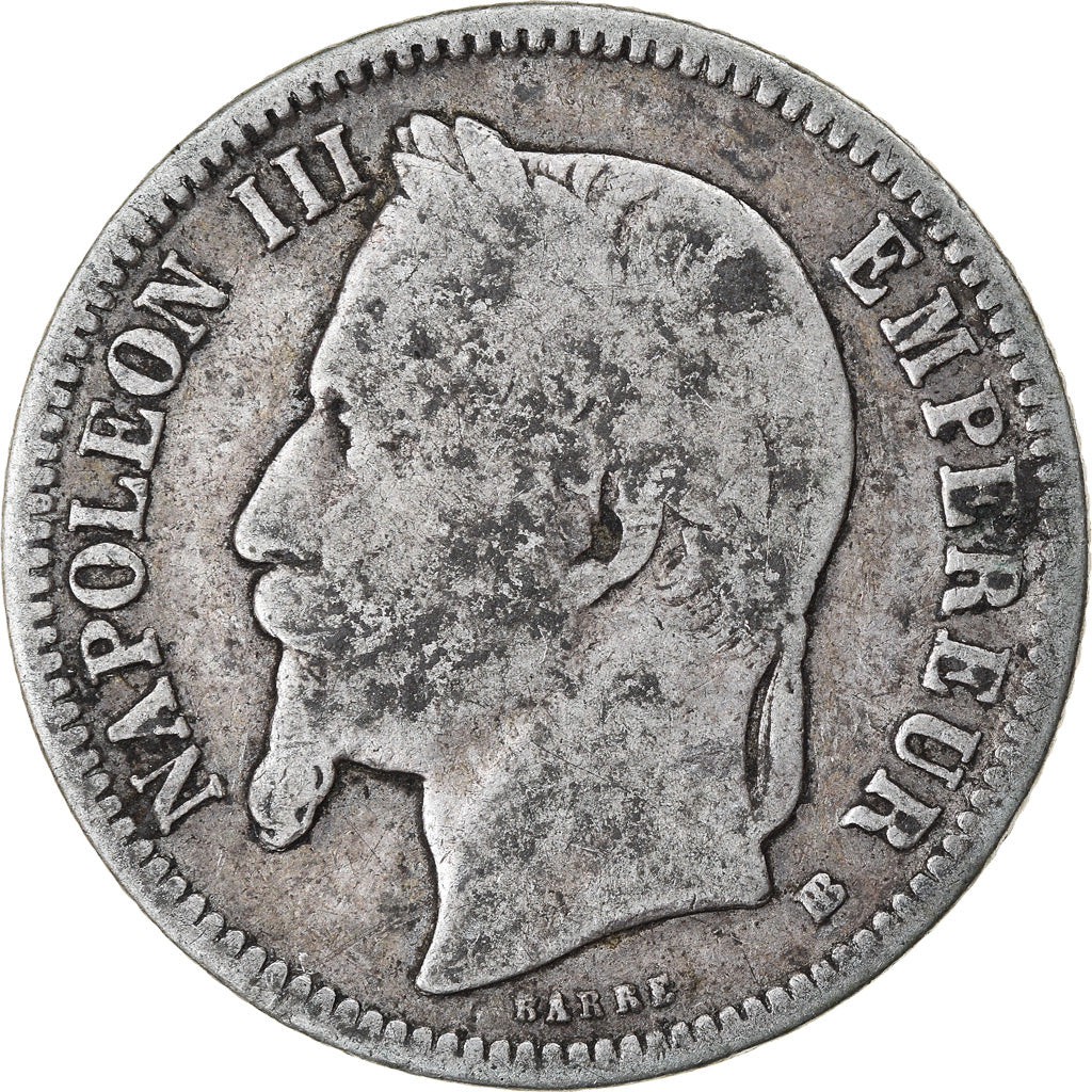 Münze, Frankreich, Napoleon III, Napoléon III, Franc, 1869, Strasbourg, S