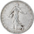 Moneda, Francia, Semeuse, Franc, 1904, Paris, BC+, Plata, KM:844.1, Gadoury:467