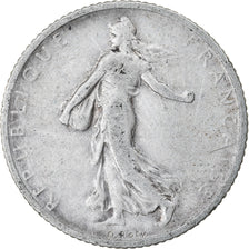 Coin, France, Semeuse, Franc, 1906, Paris, VF(20-25), Silver, KM:844.1