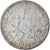 Moneda, Francia, Semeuse, Franc, 1910, Paris, BC+, Plata, KM:844.1, Gadoury:467