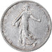 Munten, Frankrijk, Semeuse, Franc, 1913, Paris, ZF+, Zilver, KM:844.1