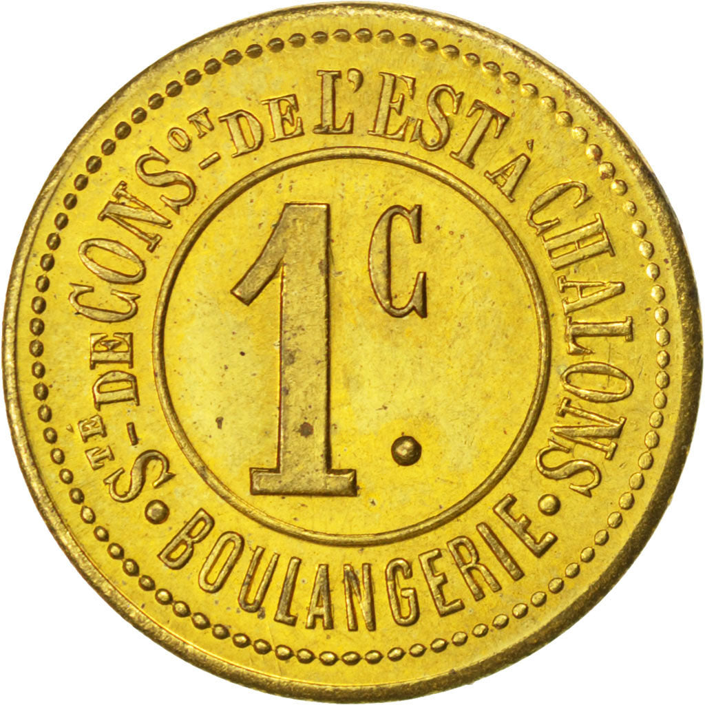 Coin, France, 1 Centime, AU(55-58), Brass, Elie:30.1