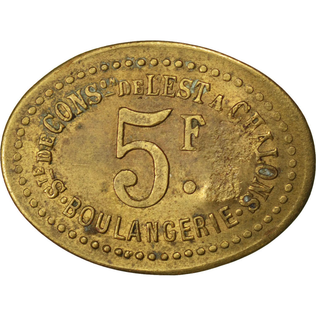 Coin, France, 5 Francs, EF(40-45), Brass, Elie:30.7