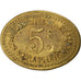 Coin, France, 5 Francs, EF(40-45), Brass, Elie:30.7