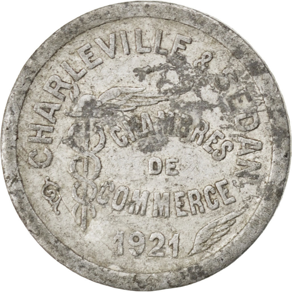 Coin, France, 5 Centimes, 1921, VF(30-35), Aluminium, Elie:10.1