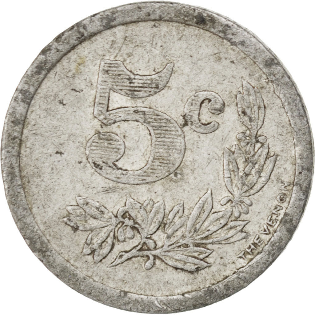 Coin, France, 5 Centimes, 1921, VF(30-35), Aluminium, Elie:10.1