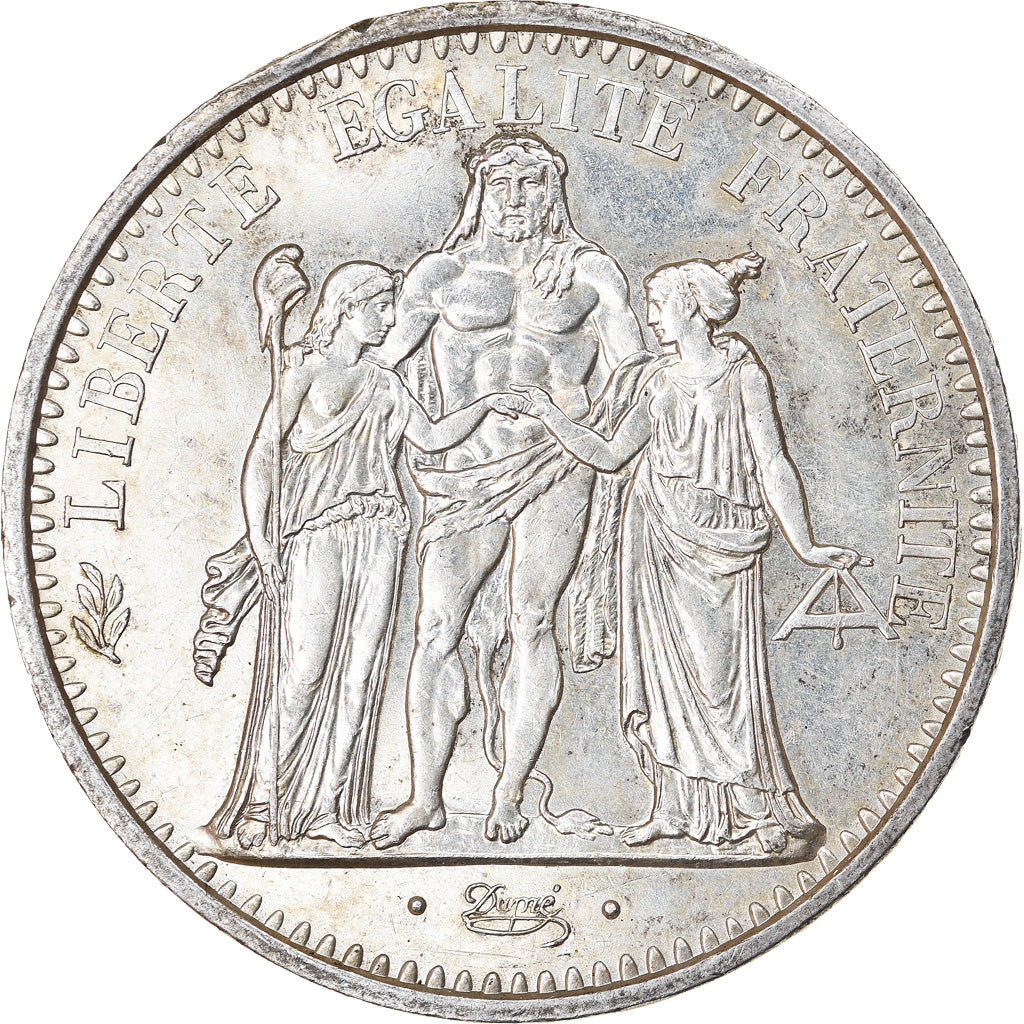 Coin, France, Hercule, 10 Francs, 1972, Paris, MS(60-62), Silver, KM:932