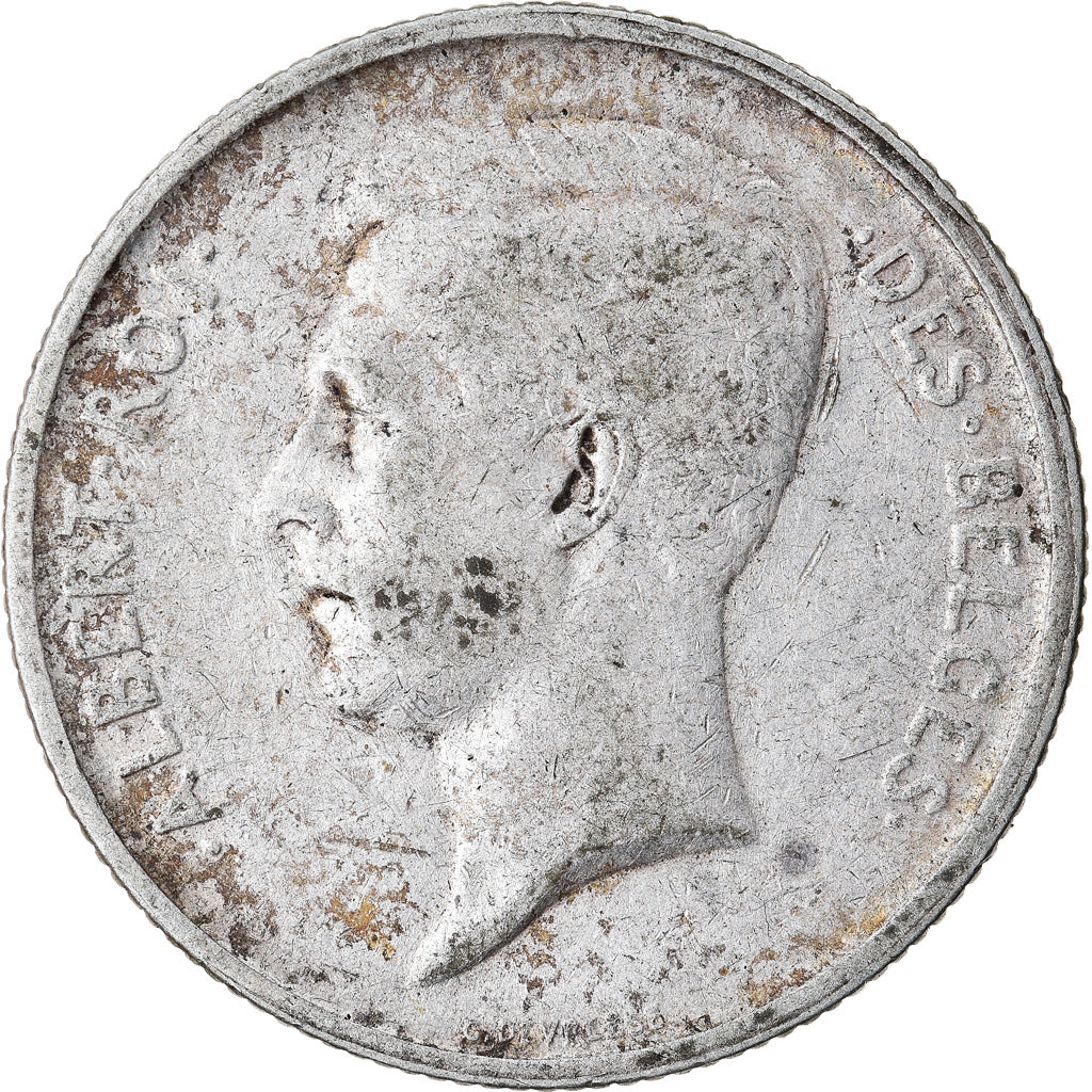 Monnaie, Belgique, 2 Francs, 2 Frank, 1911, TTB, Argent, KM:74