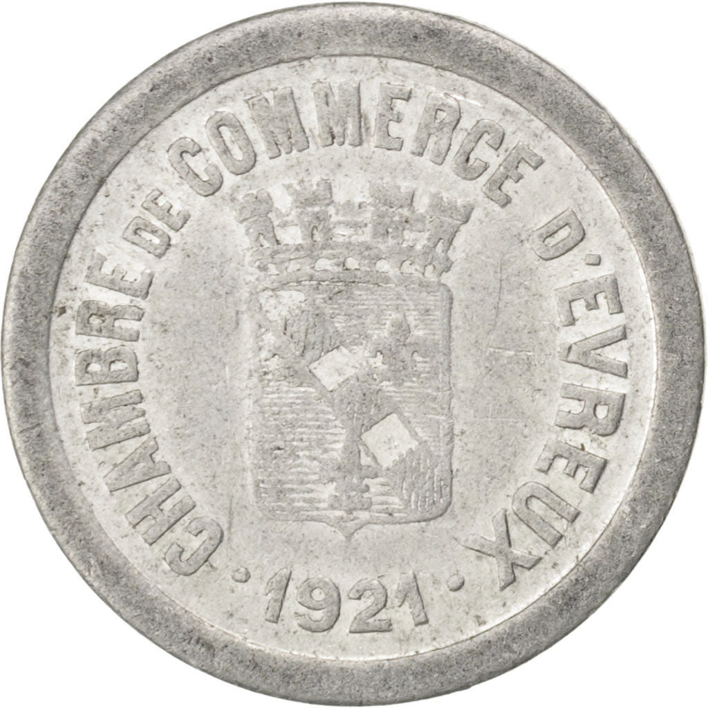 Coin, France, 5 Centimes, 1921, EF(40-45), Aluminium, Elie:10.1