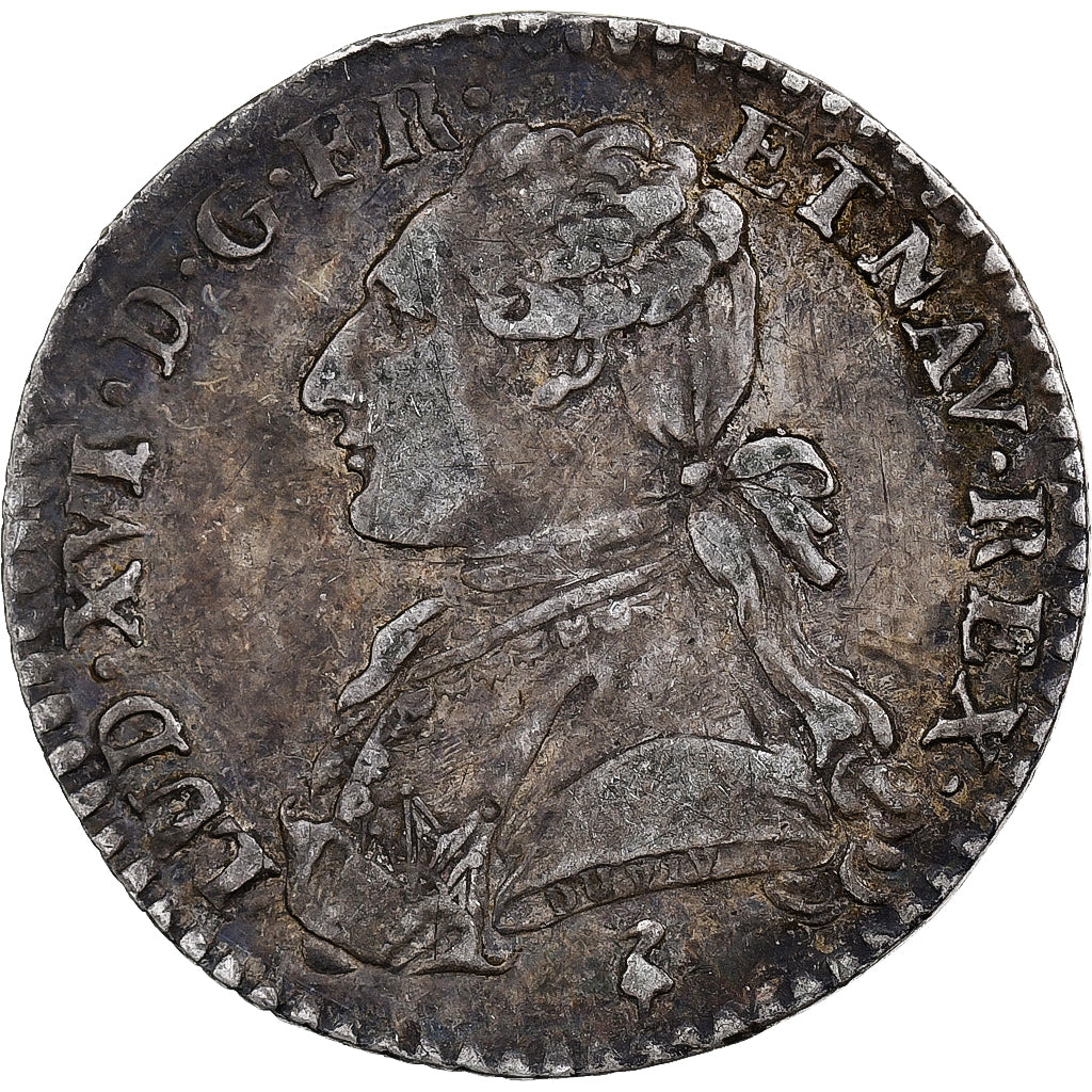 Frankrijk, Louis XVI, 1/10 Écu aux branches d'olivier, 1782, Paris, Zilver, ZF