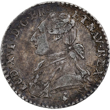 Frankrijk, Louis XVI, 1/10 Écu aux branches d'olivier, 1782, Paris, Zilver, ZF