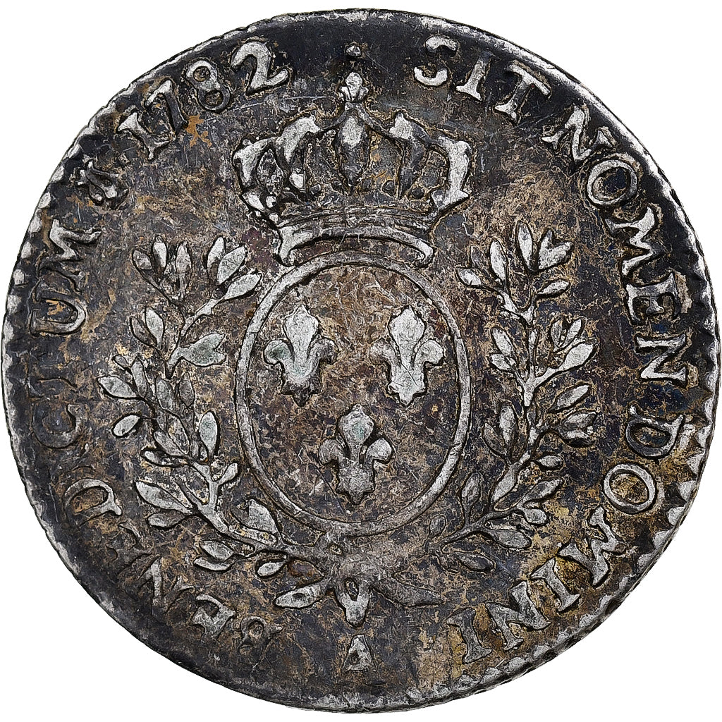 Frankrijk, Louis XVI, 1/10 Écu aux branches d'olivier, 1782, Paris, Zilver, ZF