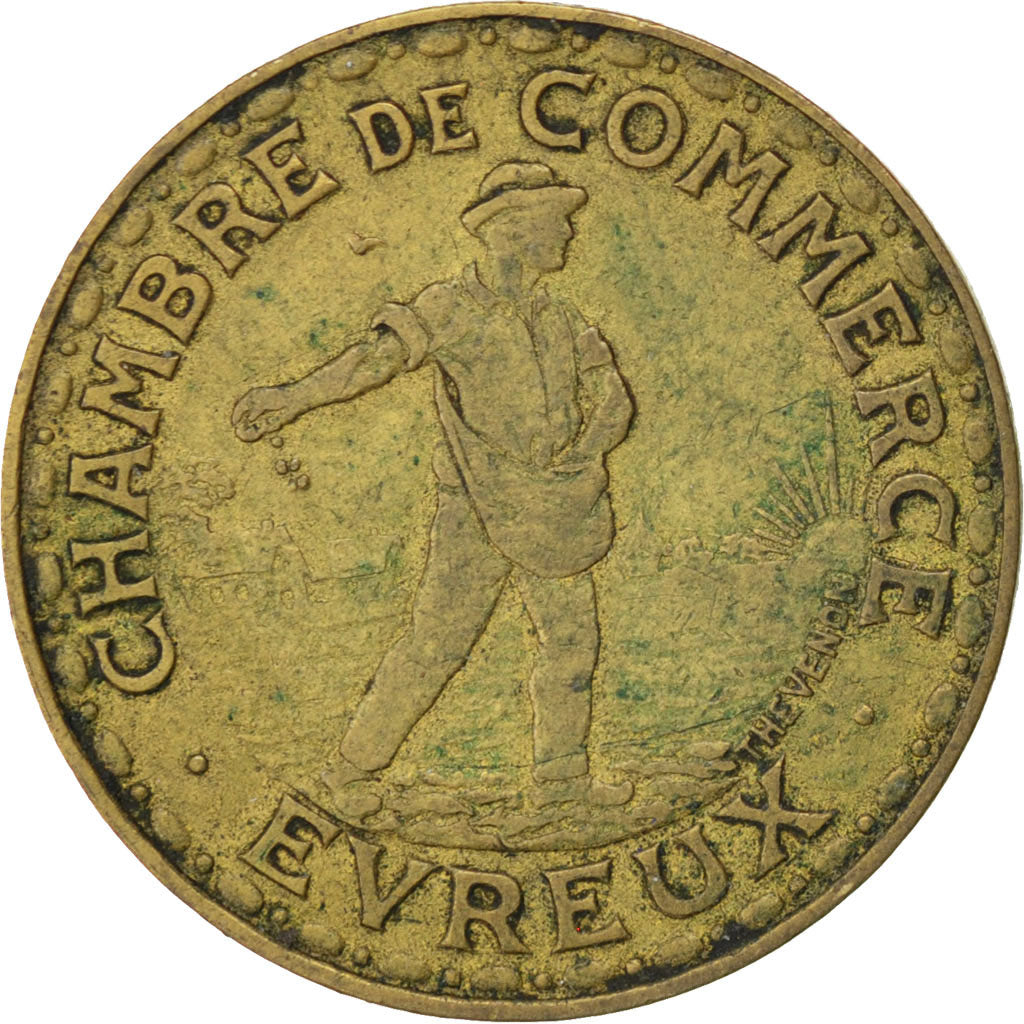 Moneta, Francia, 1 Franc, 1922, BB, Ottone, Elie:10.4