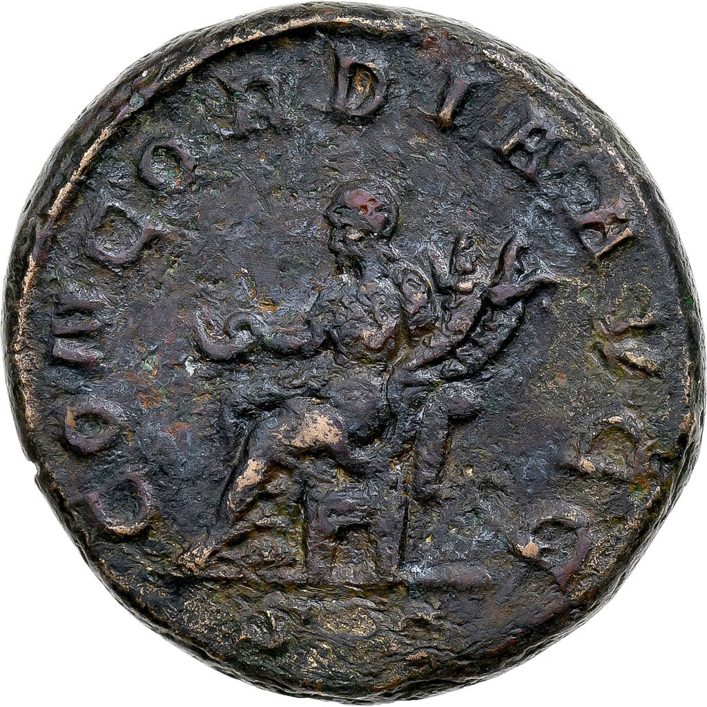 Otacilia Severa, As, 244-249, Rome, Bronce, MBC+, RIC:203