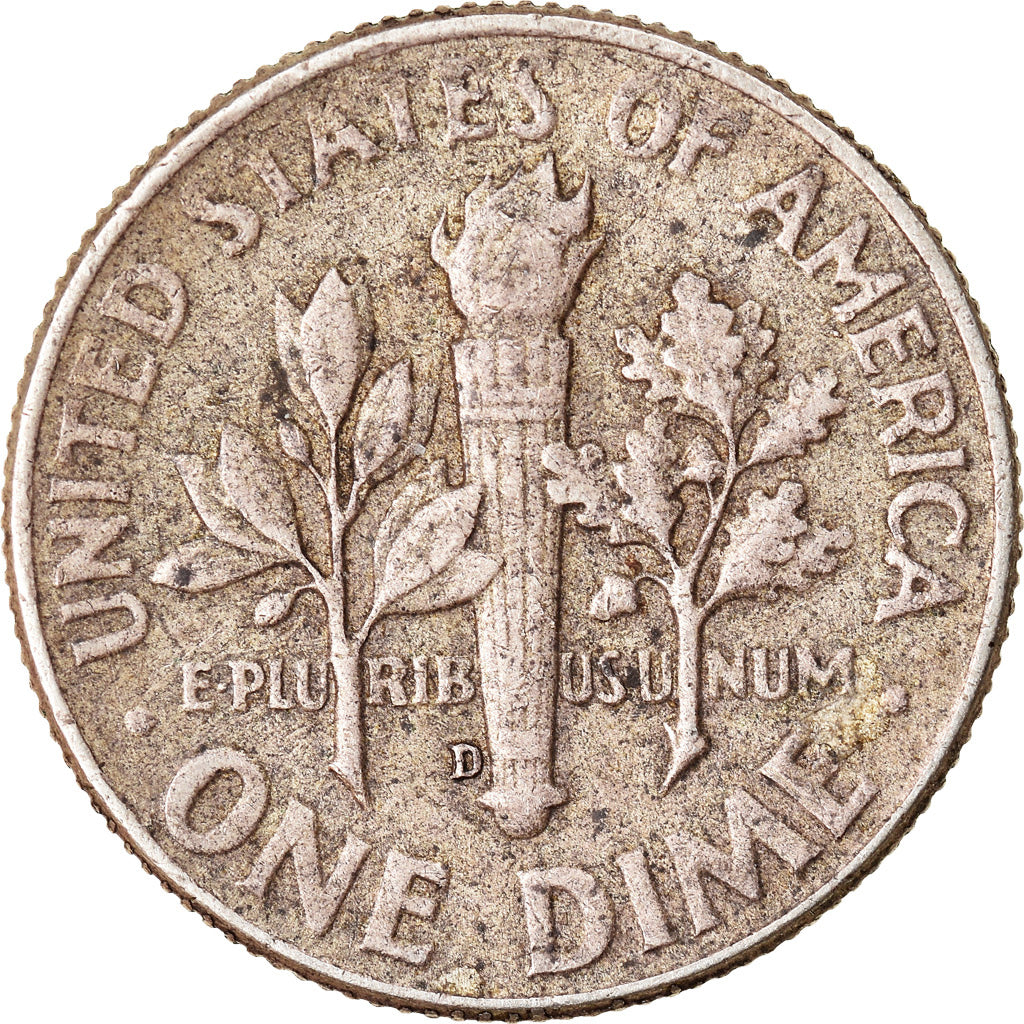 Monnaie, États-Unis, Roosevelt Dime, Dime, 1964, U.S. Mint, Denver, TTB