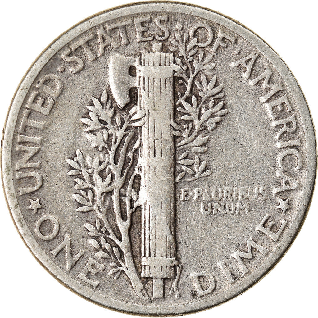 Münze, Vereinigte Staaten, Mercury Dime, Dime, 1944, U.S. Mint, Philadelphia