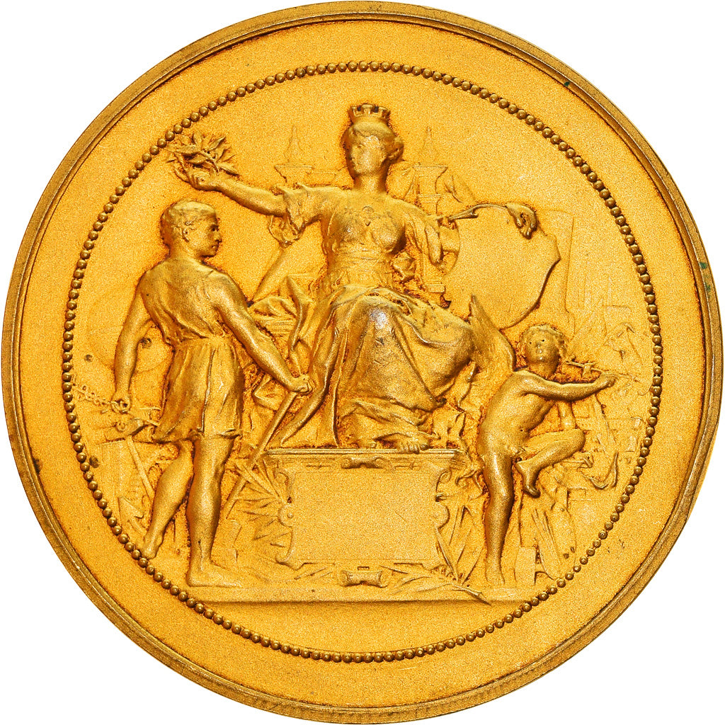 France, Medal, Chambre Syndicale des Entrepreneurs d'Arras, Business & industry