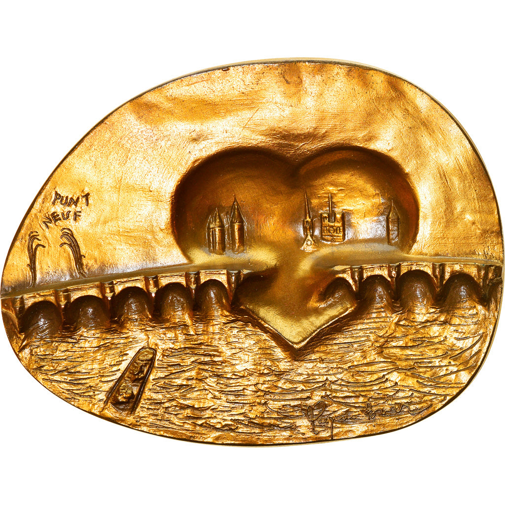 France, Médaille, Pont Neuf, Au Coeur de Paris, Arts & Culture, Jacques Birr