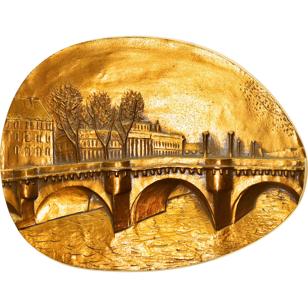 France, Médaille, Pont Neuf, Au Coeur de Paris, Arts & Culture, Jacques Birr