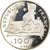 Munten, Frankrijk, Descartes, 100 Francs, 1991, Paris, Proof, FDC, Zilver