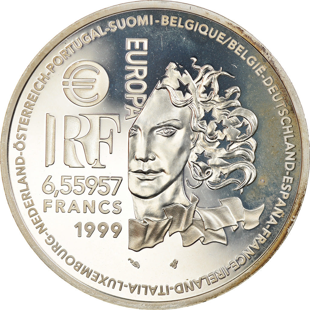 Moneta, Francia, Europa - L'art grec et romain, 6.55957 Francs, 1999, Paris