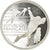 Munten, Frankrijk, Speed skaters, 100 Francs, 1990, Albertville 92, FDC, Zilver