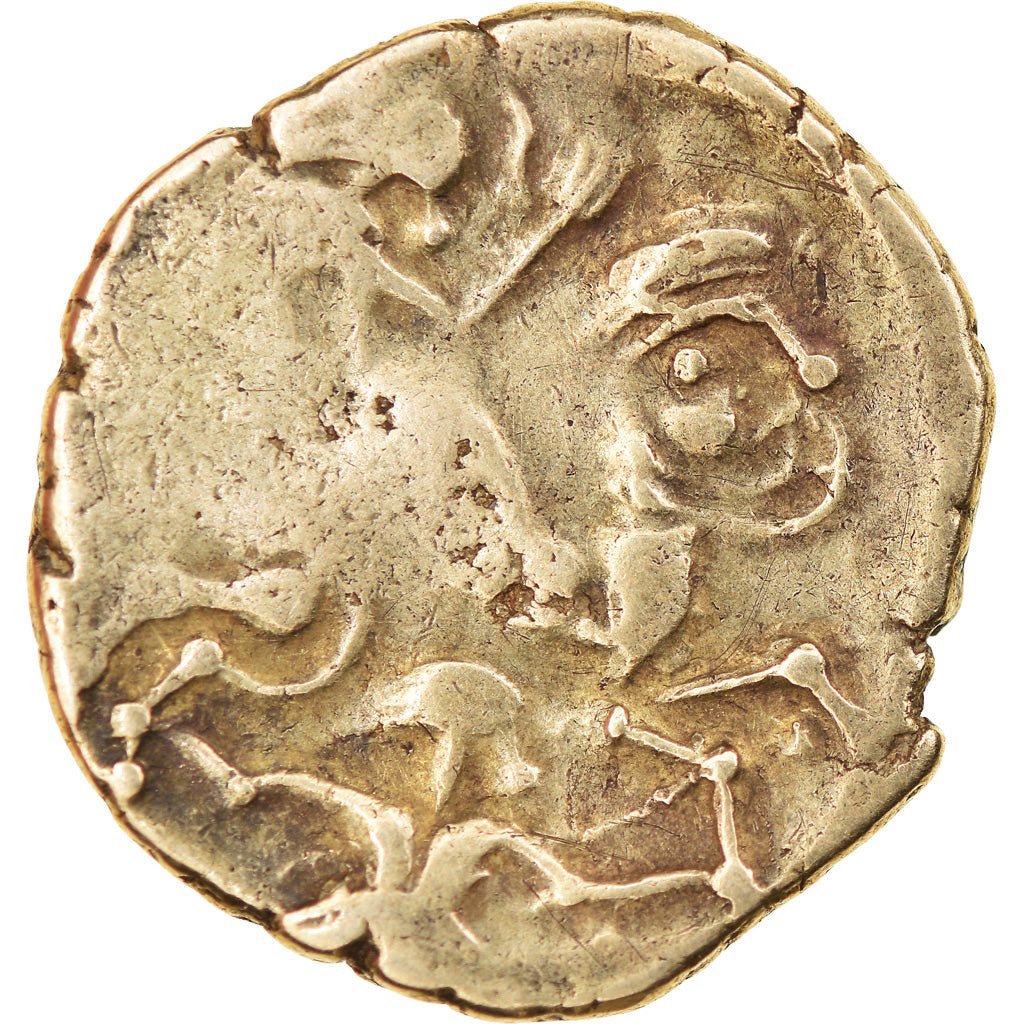 Vénètes, Namnetes, Statère à la croix, 2nd-1st century BC, Electrum, TB+