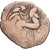Pictones, Santones, Statère à la main, 1st century BC, Electrum, VF(30-35)