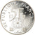 Moneta, Francja, Tour Eiffel, 5 Francs, 1989, Paris, BE, MS(65-70), Srebro