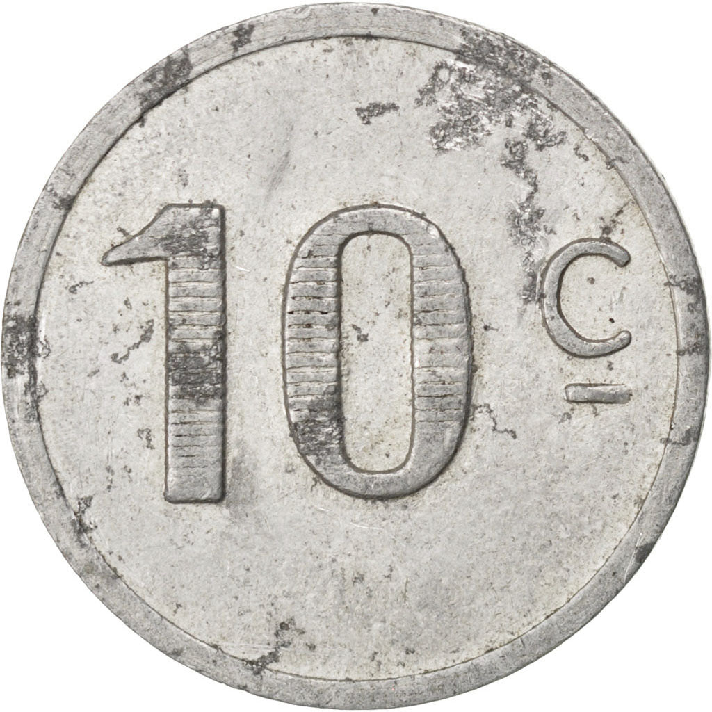Coin, France, 10 Centimes, 1922, EF(40-45), Aluminium, Elie:10.2