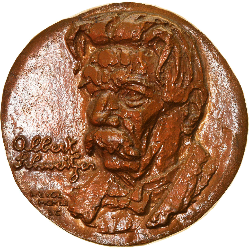 France, Médaille, Albert Schweitzer, Docteur, Musique, Medicine, 1967, Revol