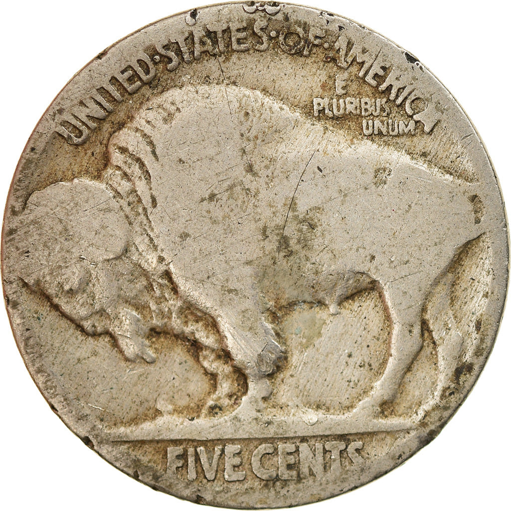 Münze, Vereinigte Staaten, Buffalo Nickel, 5 Cents, Uncertain date, U.S. Mint