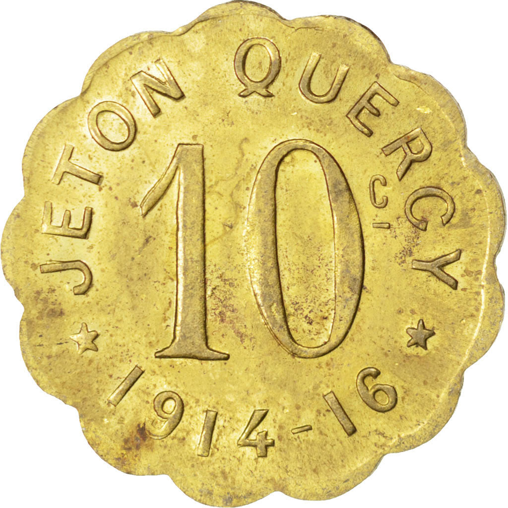 Monnaie, France, 10 Centimes, TTB+, Laiton, Elie:315.4
