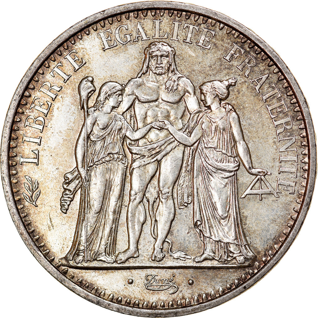 Coin, France, Hercule, 10 Francs, 1972, Paris, AU(55-58), Silver, KM:932