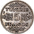 Coin, Tunisia, Ahmad Pasha Bey, 5 Francs, 1936/AH1355, Paris, EF(40-45), Silver
