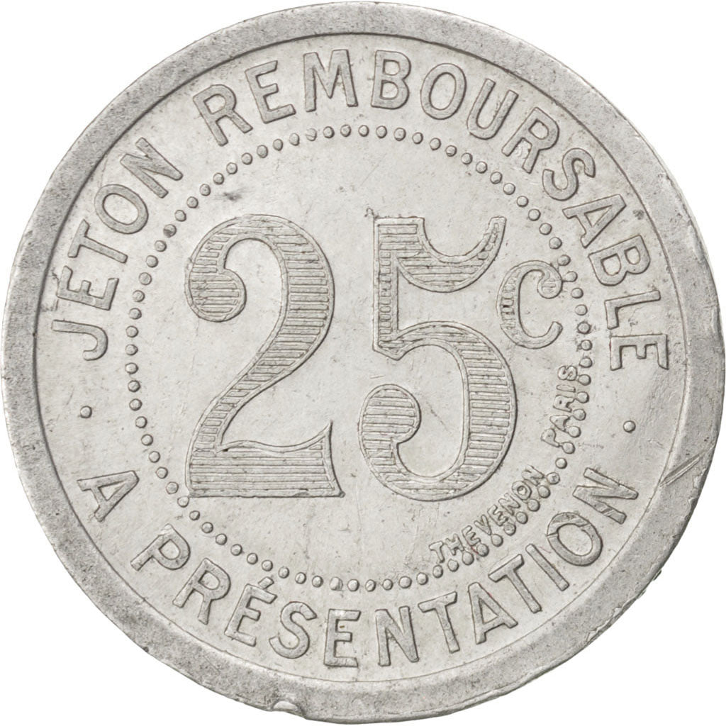 Coin, France, 25 Centimes, EF(40-45), Aluminium, Elie:330.3