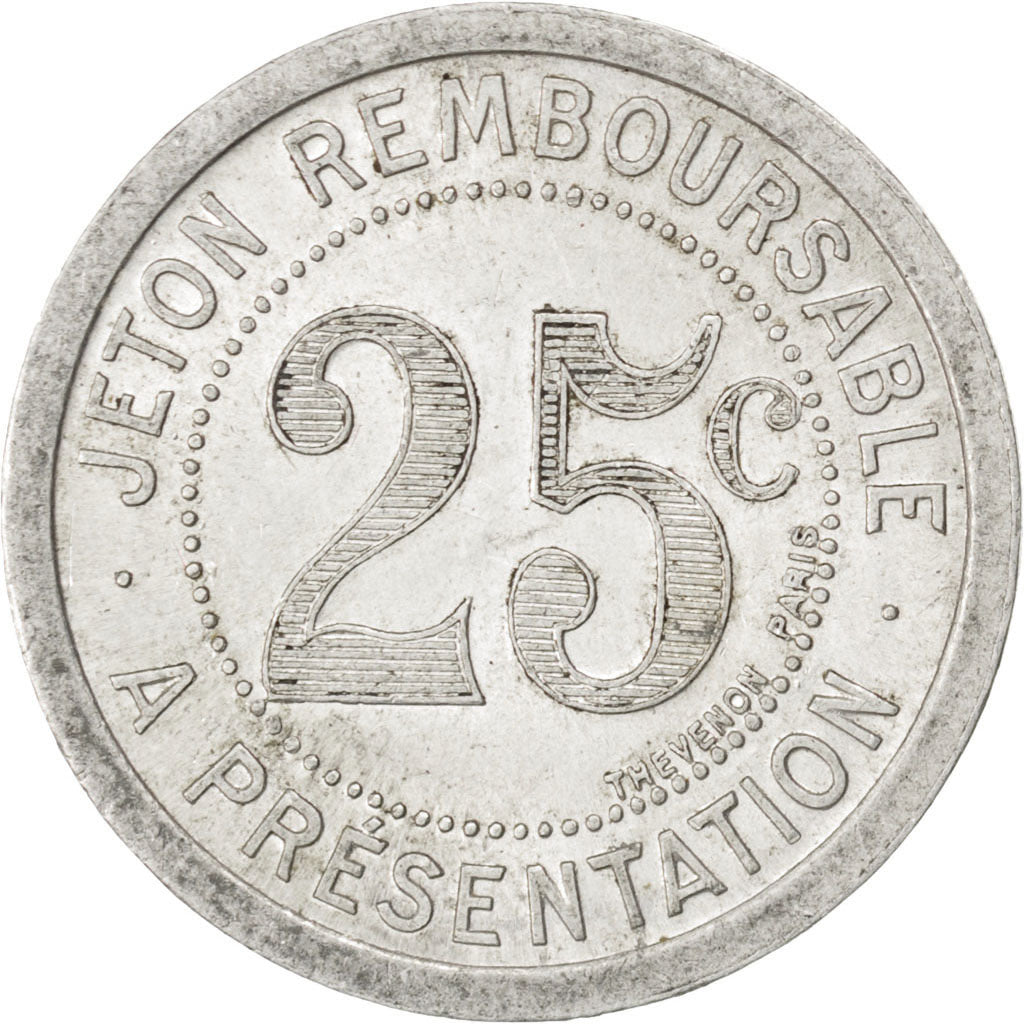 Coin, France, 25 Centimes, EF(40-45), Aluminium, Elie:330.3