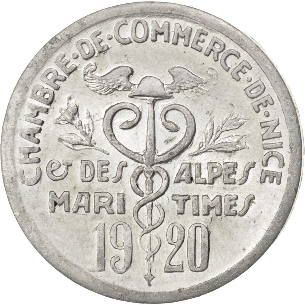 Coin, France, 5 Centimes, 1920, AU(55-58), Aluminium, Elie:10.1