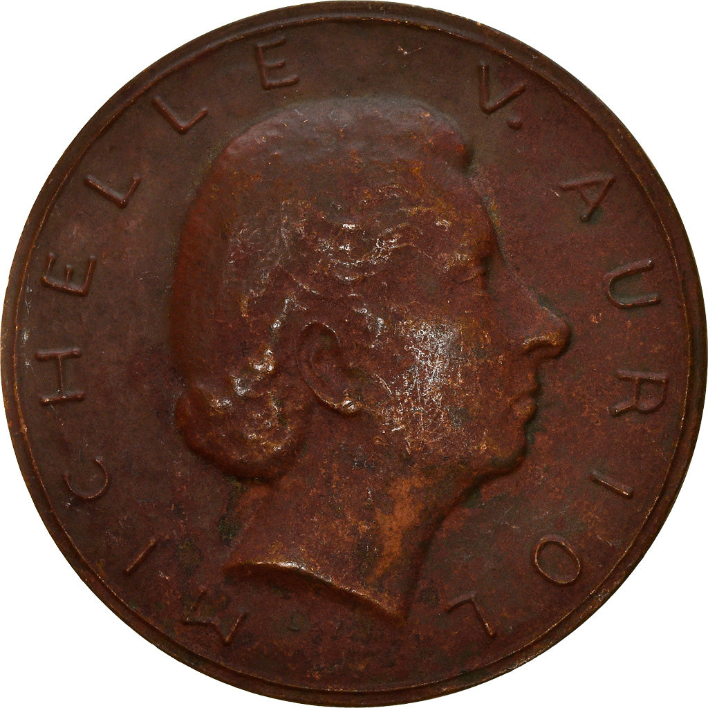 Frankrijk, Medaille, Michelle Auriol, Femme du Président, Politics, 1953, Lay
