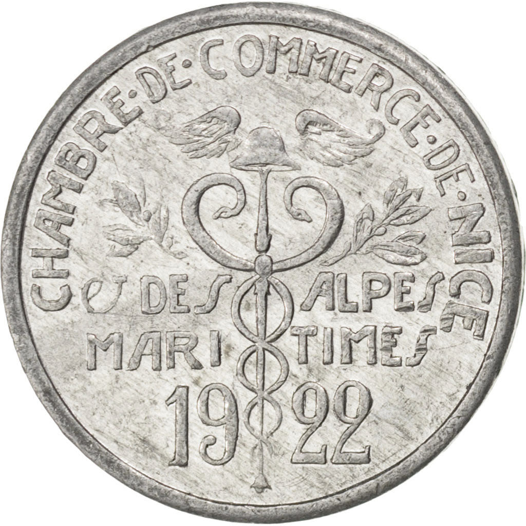 Coin, France, 5 Centimes, 1922, EF(40-45), Aluminium, Elie:10.3