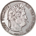 Moneta, Francja, Louis-Philippe, 5 Francs, 1834, Perpignan, VF(20-25), Srebro