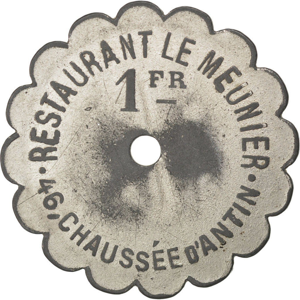 Coin, France, 1 Franc, AU(50-53), Zinc, Elie:R225.4