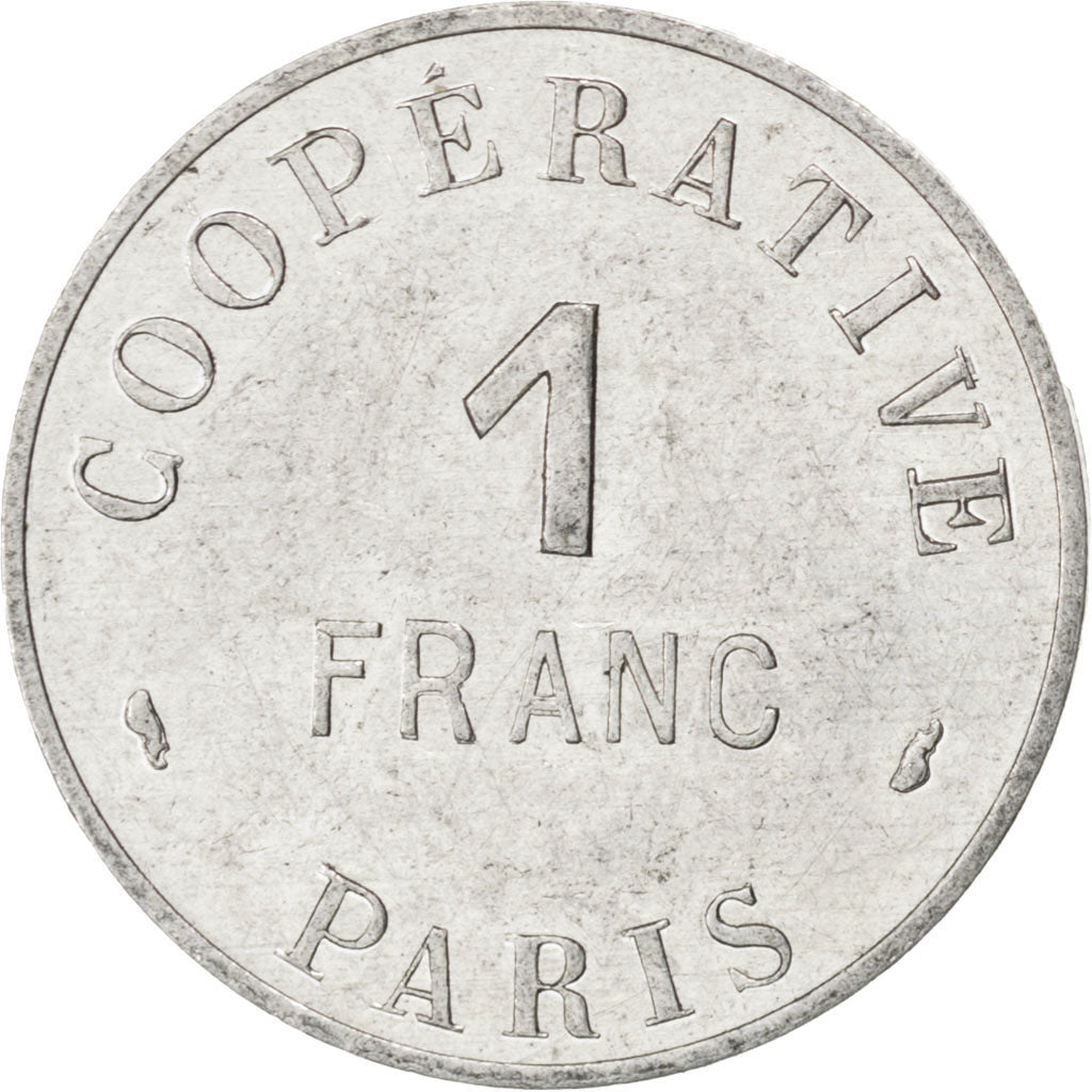 Moneda, Francia, 1 Franc, MBC, Aluminio, Elie:C1055.2